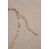 ダルメタルアシンメトリードロップモチーフネックレス | AZUL BY MOUSSY | 詳細画像6