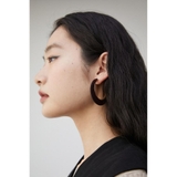 WOOD BIG HOOP EARRINGS | AZUL BY MOUSSY | 詳細画像5 