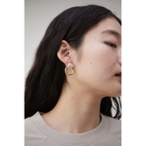 FAUX LEATHER × METAL EARRINGS | AZUL BY MOUSSY | 詳細画像7
