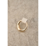 FAUX LEATHER × METAL EARRINGS | AZUL BY MOUSSY | 詳細画像4