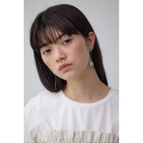 クリアメタルアシンメトリーピアス | AZUL BY MOUSSY | 詳細画像9 