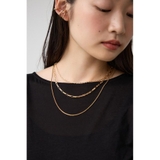 L/GLD1 | ステンレス3連ミックスチェーンネックレス | AZUL BY MOUSSY