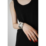 SLV | WIDE METAL BANGLE | AZUL BY MOUSSY