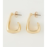 SQUARE METAL EARRINGS | AZUL BY MOUSSY | 詳細画像1 