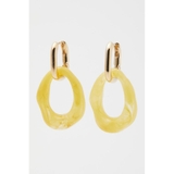 2WAY COLOR ACRYL RING EARRINGS | AZUL BY MOUSSY | 詳細画像2 