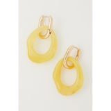 2WAY COLOR ACRYL RING EARRINGS | AZUL BY MOUSSY | 詳細画像3 