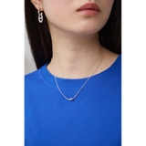 SLV | ノットデザインスレンダーネックレス | AZUL BY MOUSSY