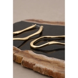 ニュアンスカーブビッグフープピアス | AZUL BY MOUSSY | 詳細画像4 