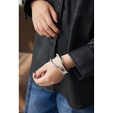 SLV | ニュアンスダブルリングバングル | AZUL BY MOUSSY