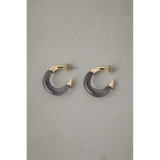 CLEAR HOOP EARRINGS | AZUL BY MOUSSY | 詳細画像1