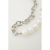 FAUX PEARL×CHAIN NECKLACE | AZUL BY MOUSSY | 詳細画像3 