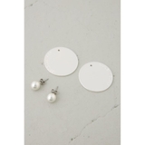 サークルプレートロゴピアス | AZUL BY MOUSSY | 詳細画像12 