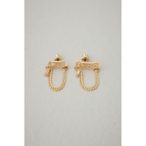 ロゴチェーンピアス | AZUL BY MOUSSY | 詳細画像3 