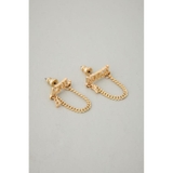 ロゴチェーンピアス | AZUL BY MOUSSY | 詳細画像4 