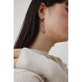 パール×メタルボールアシンメトリーピアス | AZUL BY MOUSSY | 詳細画像1 