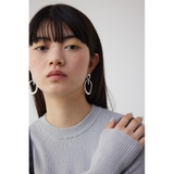 ダルメタルリンクフープピアス | AZUL BY MOUSSY | 詳細画像6 