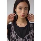 フェイクレザーバイカラーアシンメトリーピアス | AZUL BY MOUSSY | 詳細画像13 