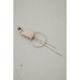 フェイクレザーバイカラーアシンメトリーピアス | AZUL BY MOUSSY | 詳細画像15 