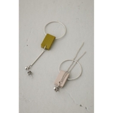 フェイクレザーバイカラーアシンメトリーピアス | AZUL BY MOUSSY | 詳細画像17 