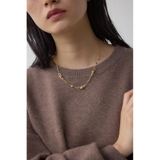 L/GLD1 | Uチェーンラインストーンネックレス | AZUL BY MOUSSY