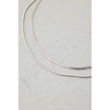 スネークチェーン2連ネックレス | AZUL BY MOUSSY | 詳細画像7 