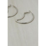 CRESCENT MOON HOOP EARRINGS | AZUL BY MOUSSY | 詳細画像6 