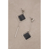 アクリル×メタルアシンメトリーピアス | AZUL BY MOUSSY | 詳細画像4 