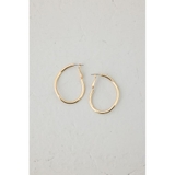 ニュアンスカーブビッグフープピアス | AZUL BY MOUSSY | 詳細画像2 