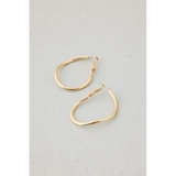 ニュアンスカーブビッグフープピアス | AZUL BY MOUSSY | 詳細画像3 