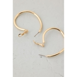 ニュアンスカーブビッグフープピアス | AZUL BY MOUSSY | 詳細画像5 