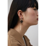 アクリル×メタルアシンメトリーピアス | AZUL BY MOUSSY | 詳細画像1