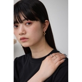 スクエアチェーンピアス | AZUL BY MOUSSY | 詳細画像1 