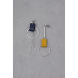 フェイクレザーバイカラーアシンメトリーピアス | AZUL BY MOUSSY | 詳細画像7 