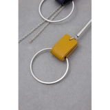 フェイクレザーバイカラーアシンメトリーピアス | AZUL BY MOUSSY | 詳細画像8 