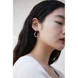 FAUX LEATHER × METAL EARRINGS | AZUL BY MOUSSY | 詳細画像13