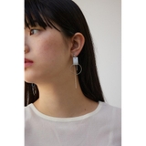 フェイクレザーバイカラーアシンメトリーピアス | AZUL BY MOUSSY | 詳細画像11 