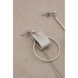 フェイクレザーバイカラーアシンメトリーピアス | AZUL BY MOUSSY | 詳細画像14 