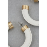 フェイクレザービッグフープピアス | AZUL BY MOUSSY | 詳細画像3