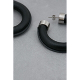 フェイクレザービッグフープピアス | AZUL BY MOUSSY | 詳細画像7