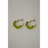 CLEAR HOOP EARRINGS | AZUL BY MOUSSY | 詳細画像7