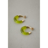 CLEAR HOOP EARRINGS | AZUL BY MOUSSY | 詳細画像8