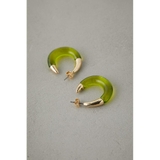 CLEAR HOOP EARRINGS | AZUL BY MOUSSY | 詳細画像9