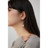 SLV | パール×メタルボールアシンメトリーピアス | AZUL BY MOUSSY