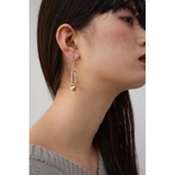 パール×メタルボールアシンメトリーピアス | AZUL BY MOUSSY | 詳細画像6 