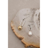 パール×メタルボールアシンメトリーピアス | AZUL BY MOUSSY | 詳細画像8 