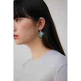 BLU | アクリル×メタルアシンメトリーピアス | AZUL BY MOUSSY