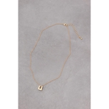 スクエアメタルオーバーラップネックレス | AZUL BY MOUSSY | 詳細画像3 