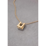 スクエアメタルオーバーラップネックレス | AZUL BY MOUSSY | 詳細画像4 