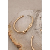 ダルメタルニュアンスビッグフープピアス | AZUL BY MOUSSY | 詳細画像5 