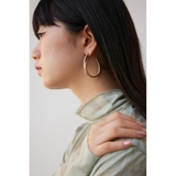 L/GLD1 | ダルメタルニュアンスビッグフープピアス | AZUL BY MOUSSY